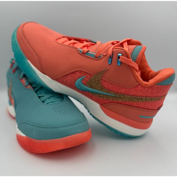 NIKE LEBRON NXXT GEN AMPD MINERAL BLUE MANGO SZ 13 FJ1566-401 #112